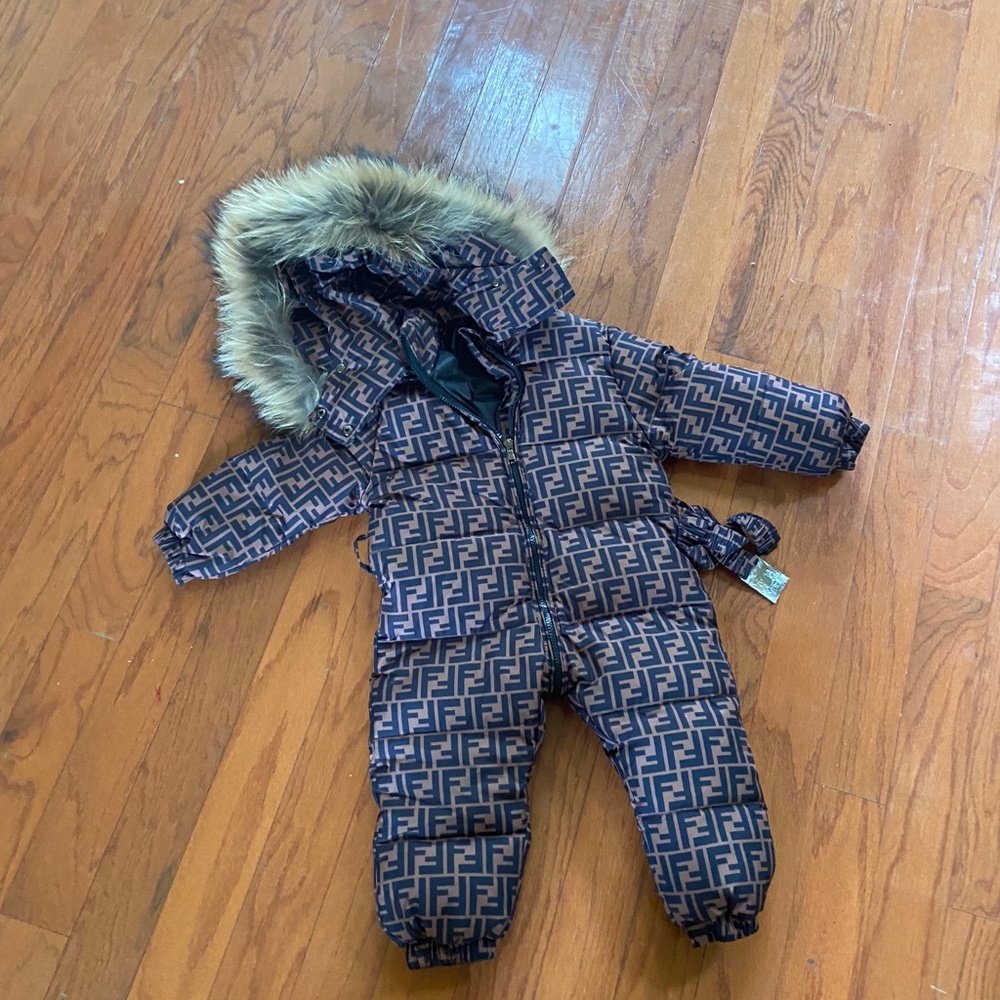 Kids Fendi  snowsuit